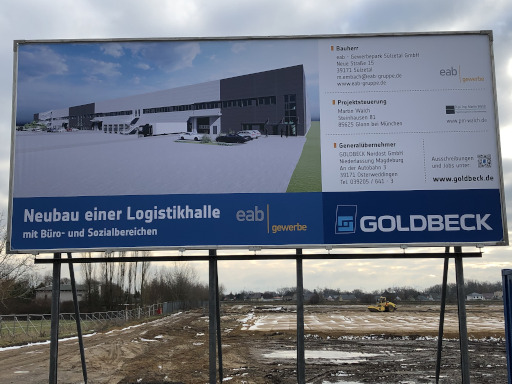 eab-gewerbe baut Industriehalle in Osterweddingen